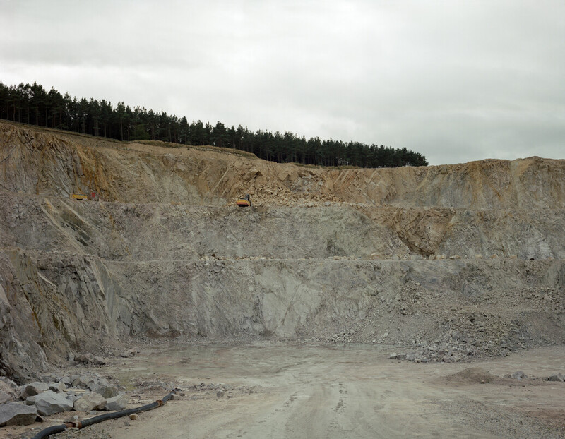 Tom's Forest Quarry, photographed in 1989.